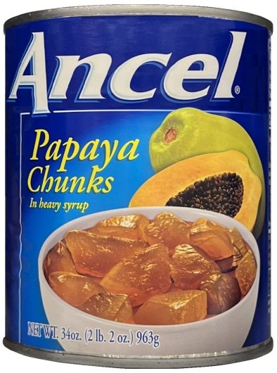 (image for) ANCEL PAPAYA CHUNKS