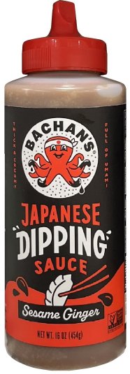 (image for) BACHAN'S JAPANESE DIPPING SAUCE SESAME GINGER