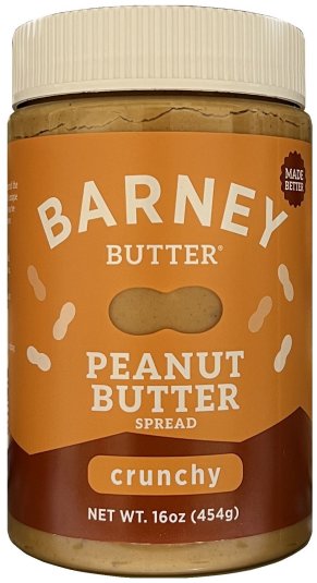 (image for) BARNEY BUTTER PEANUT BUTTER SPREAD CRUNCHY