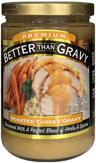 (image for) BETTER THAN GRAVY ROASTED TURKEY GRAVY