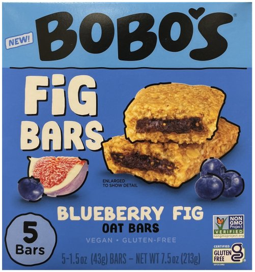 (image for) BOBO'S BLUEBERRY FIG OAT BARS