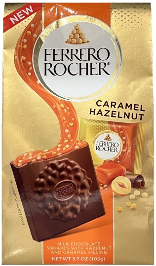 (image for) FERRERO ROCHER CARAMEL HAZELNUT CHOCOLATE
