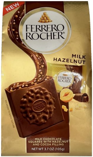 (image for) FERRERO ROCHER MILK HAZELNUT CHOCOLATE