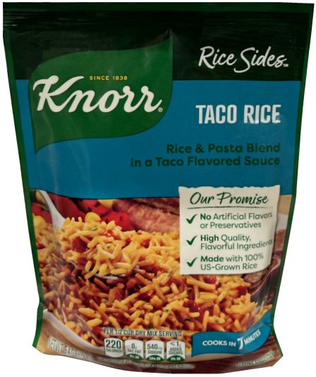 (image for) KNORR RICE SIDES TACO RICE