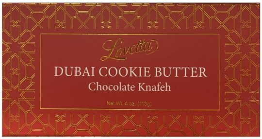LOVETTA DUBAI COOKIE BUTTER CHOCOLATE KNAFEH (image for) LOVETTA DUBAI COOKIE BUTTER CHOCOLATE KNAFEH