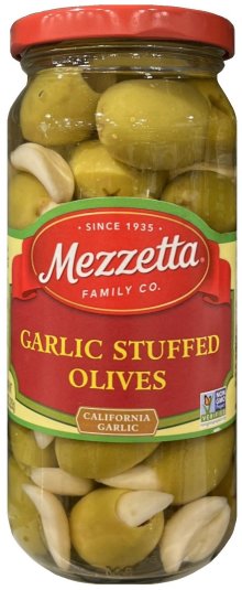 (image for) MEZZETTA GARLIC STUFFED OLIVES