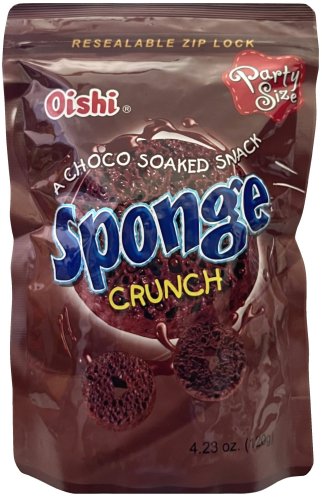 OISHI SPONGE CRUNCH CHOCO SOAKED SNACK (image for) OISHI SPONGE CRUNCH CHOCO SOAKED SNACK